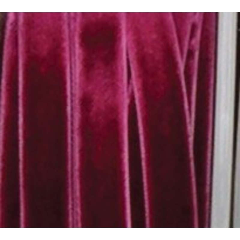 The Ribbon People Burgundy Red Soft Woven Edge Decorating Ribbon 0.25″ x 66 Yards