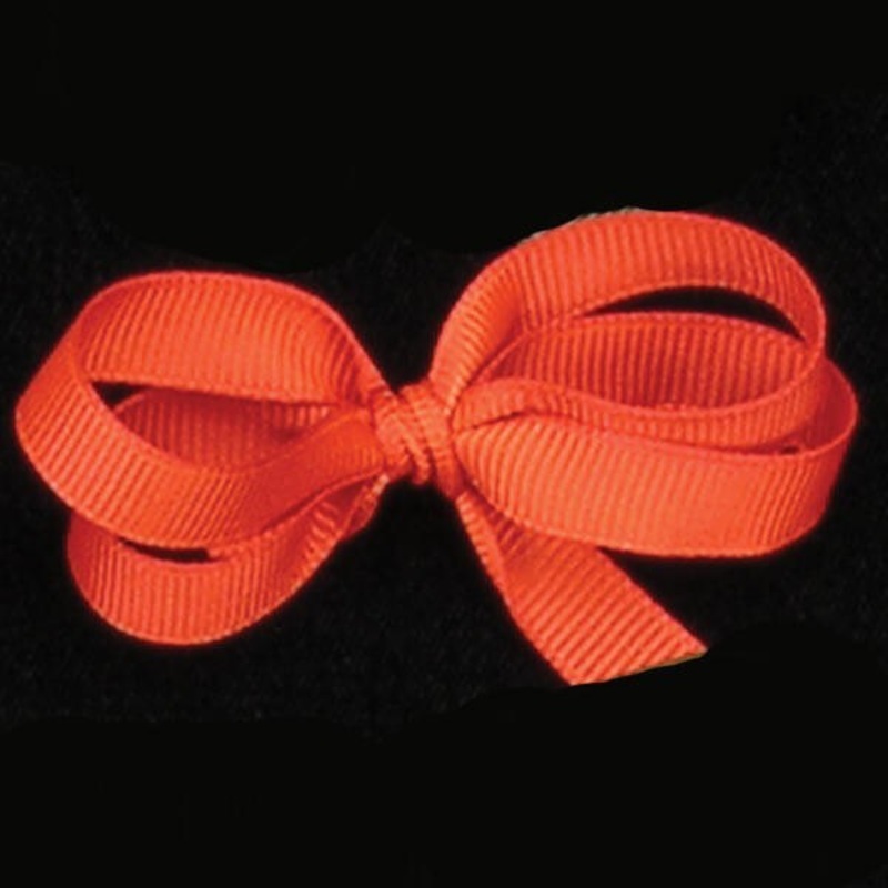 The Ribbon People Orange Woven Edge Grosgrain Craft Ribbon 0.25″ x 132 Yards