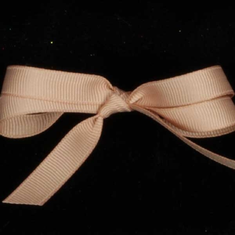 The Ribbon People Taupe Brown Woven Edge Grosgrain Craft Ribbon 0.25″ x 132 Yards
