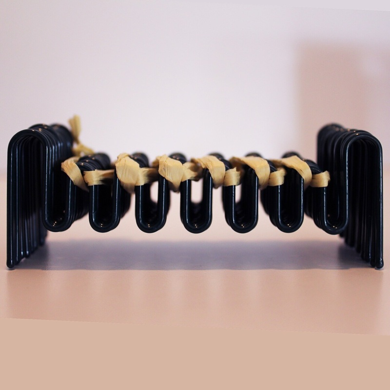 The Ribbon People Black Unpackaged Designer Bows Ornament Clusters 2″