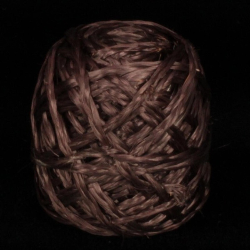 The Ribbon People Chocolate Brown Braided Snail Bundled Natural Raffia Ribbon 1.5mm x 360 Yards