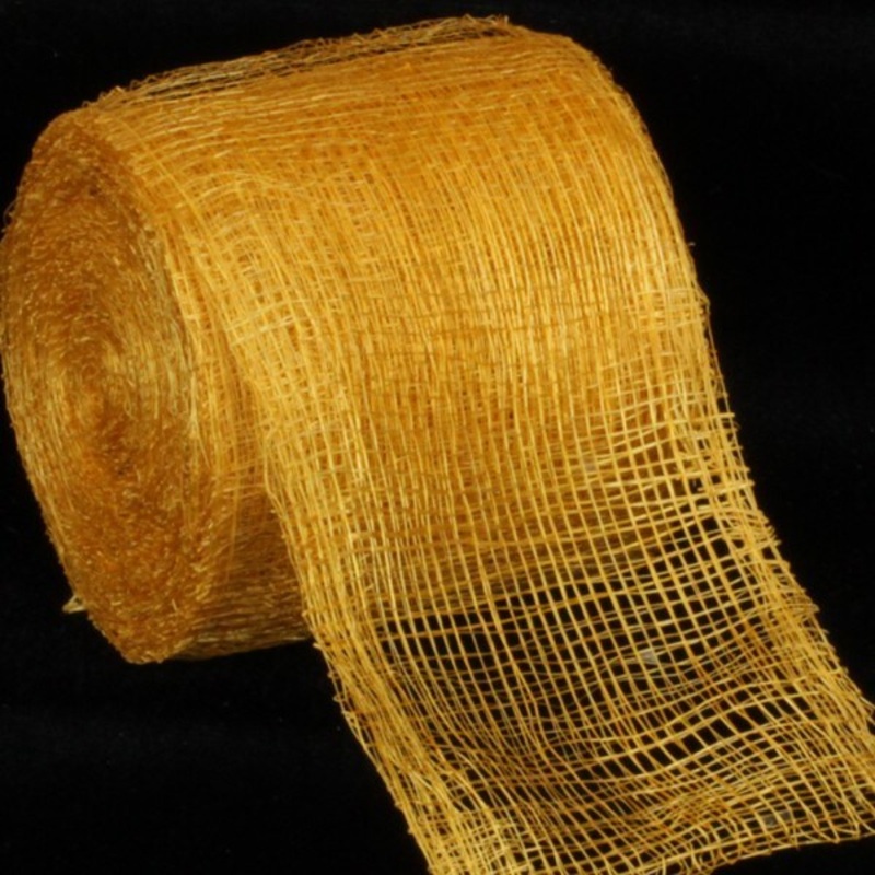 The Ribbon People Dijon Yellow Fiber Craft Ribbon 3″ x 64 Yards