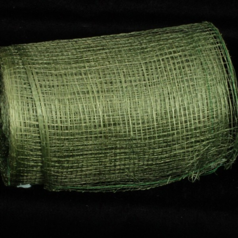 The Ribbon People Hunter Green Sinamay Abaca Fiber Craft Ribbon 5″ x 32 Yards