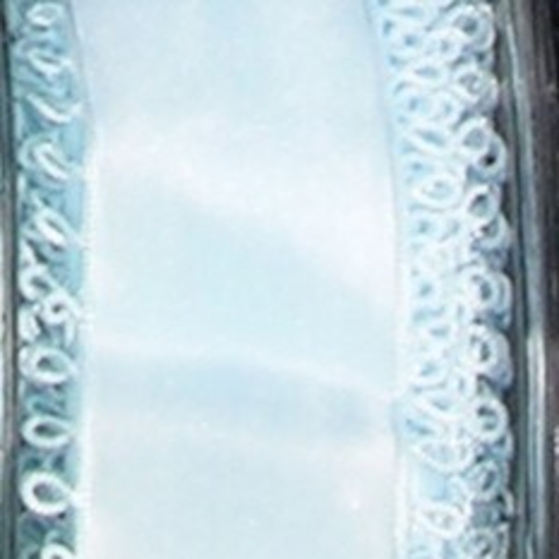 The Ribbon People Blue Pico Loop Edged Wired Craft Ribbon 1.5″ x 27 Yards