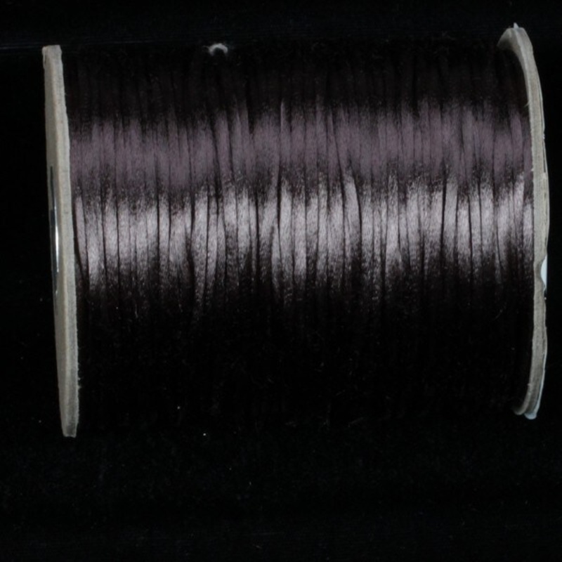 The Ribbon People Brown Solid Satin Cording Craft Ribbon 0.25″ x 144 Yards