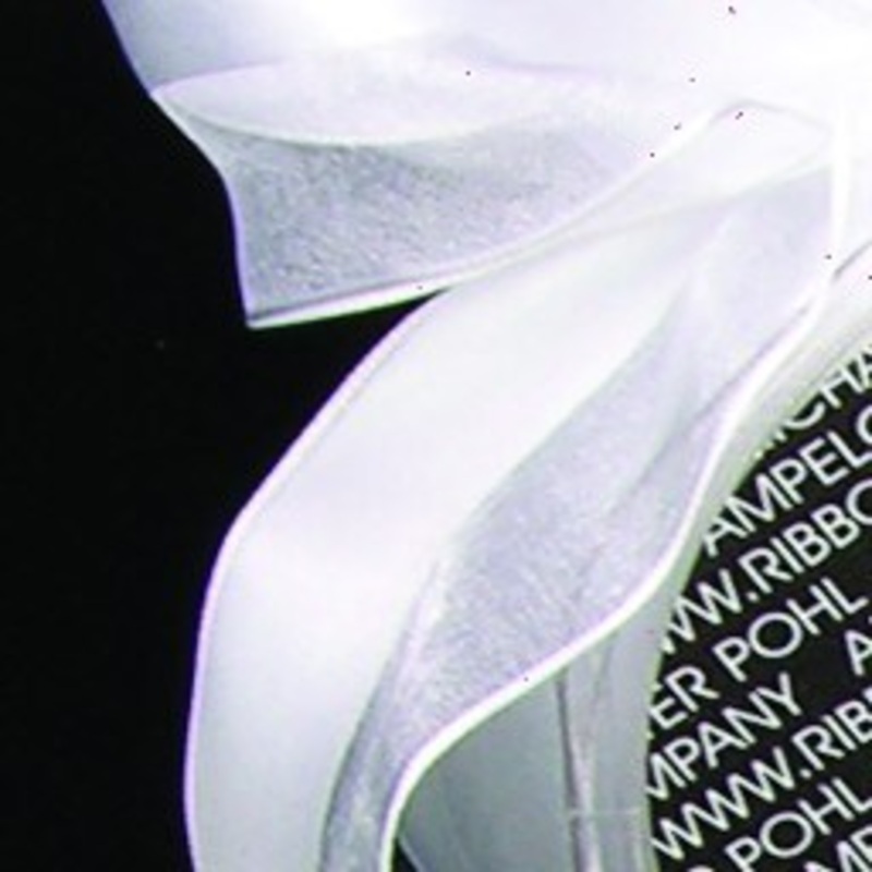 The Ribbon People White French Wired Craft Ribbon 1.5″ x 27 Yards