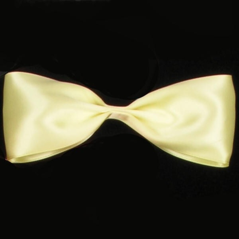 The Ribbon People Yellow Straw Double Face Craft Ribbon 0.62″ x 108 Yards