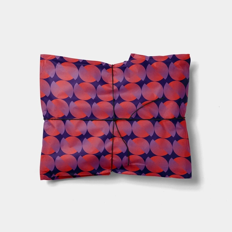 Gradient Tiles Gift Wrap