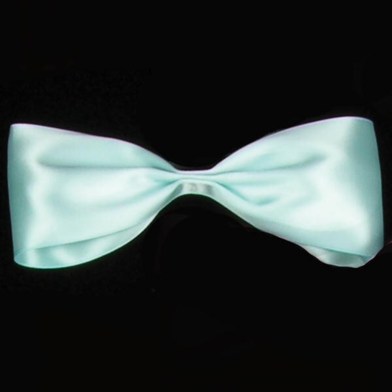 The Ribbon People Turquoise Blue Double Face Satin Craft Ribbon 1.25″ x 216 Yards