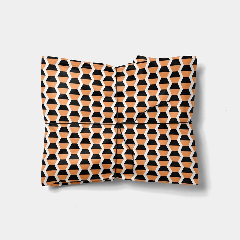 Geo Shapes Gift Wrap IX