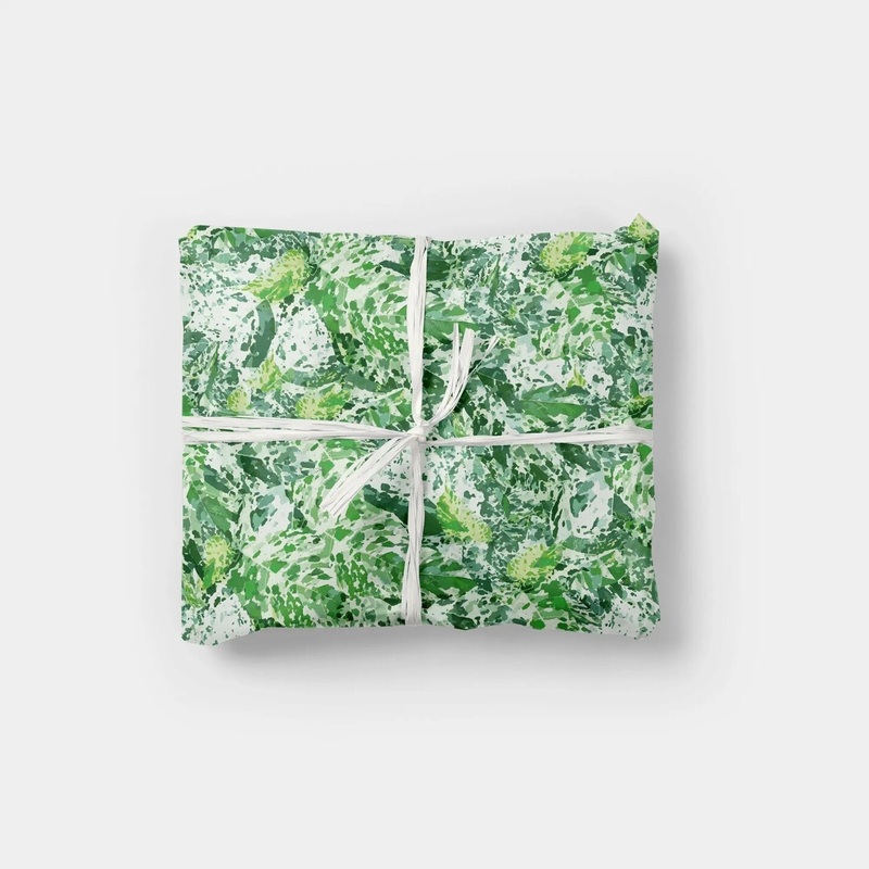 Leaf Gift Wrap