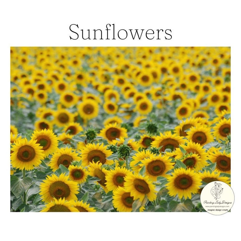 Sunflowers  Art paper for Decoupage and Mixed Media