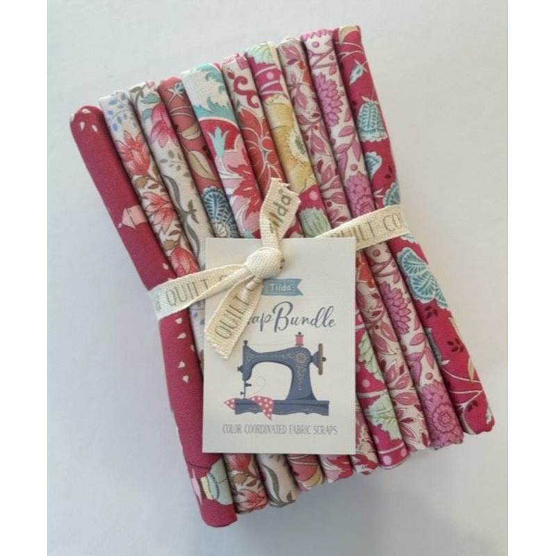 Tilda Scrap Bundles Red/Pink/Peach