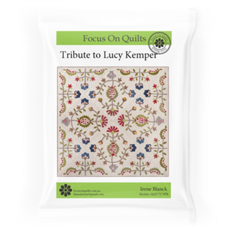 Tribute to Lucy Kemper Paper Pattern