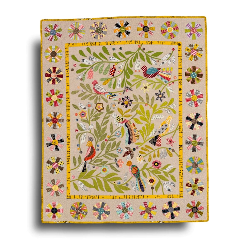 Birds Eye View Paper Pattern by Irene Blanck