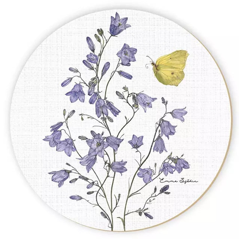 Emma Sjodin Heatmat Bellflowers/Lemon Butterfly
