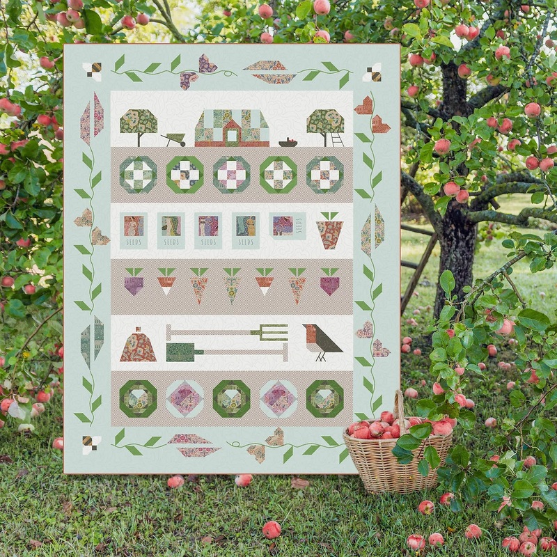 Kitchen Garden PATTERN Book by Cakestand Quilts