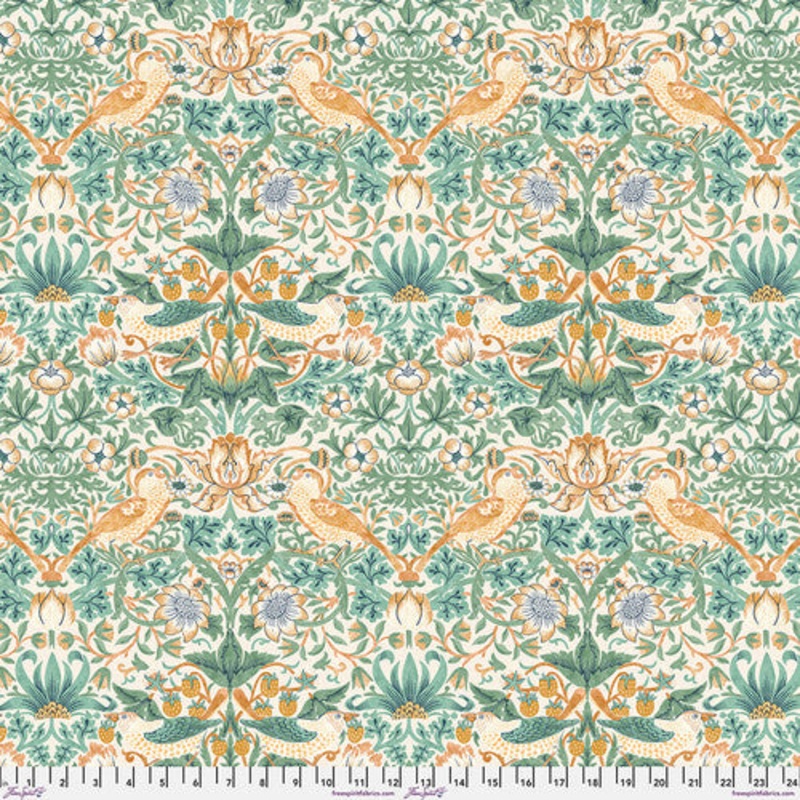 Buttermere By Morris & Co. Strawberry Thief Mint