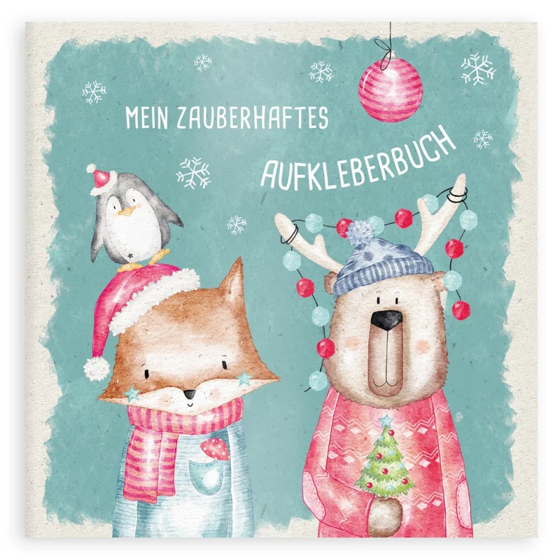 Christmas Animal Friends Sticker Book