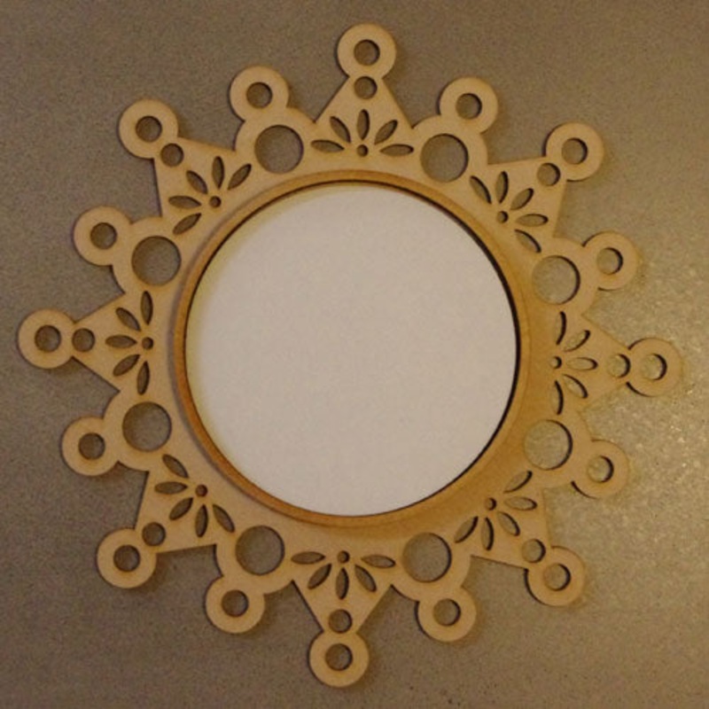 Christmas Snowflake 1 Frame by Rosalie Dekker Designs