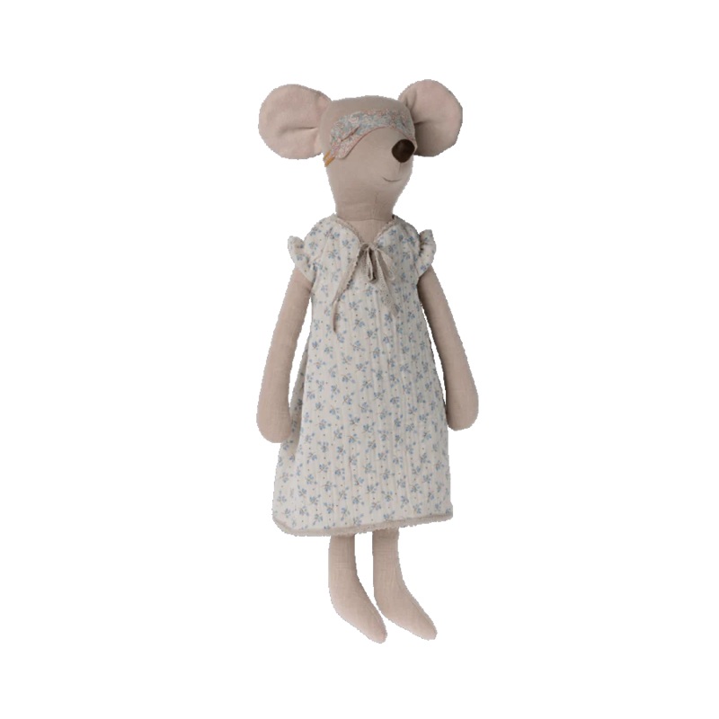 Maileg Maxi Mouse in Nightgown