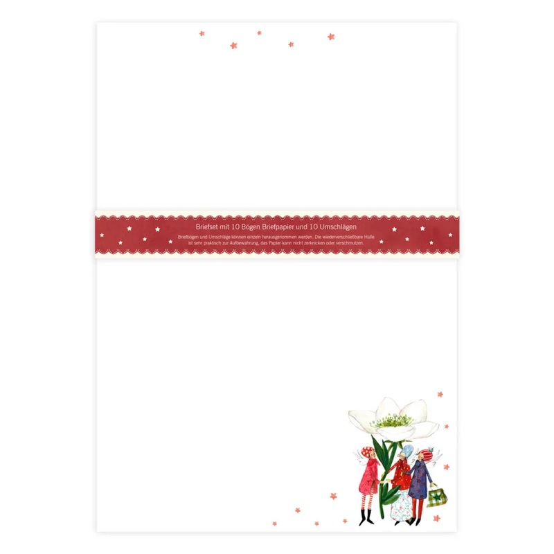 Stationery Christmas Rose