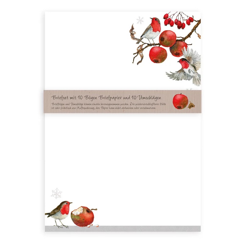 Stationery Frosty Berries