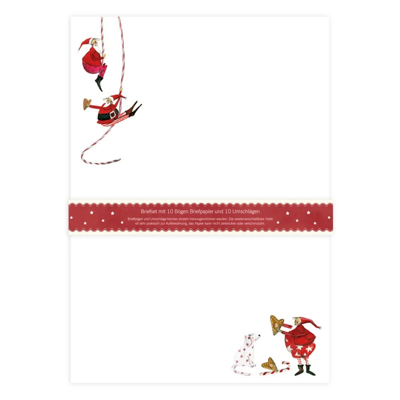 Stationery Santa Gnomes
