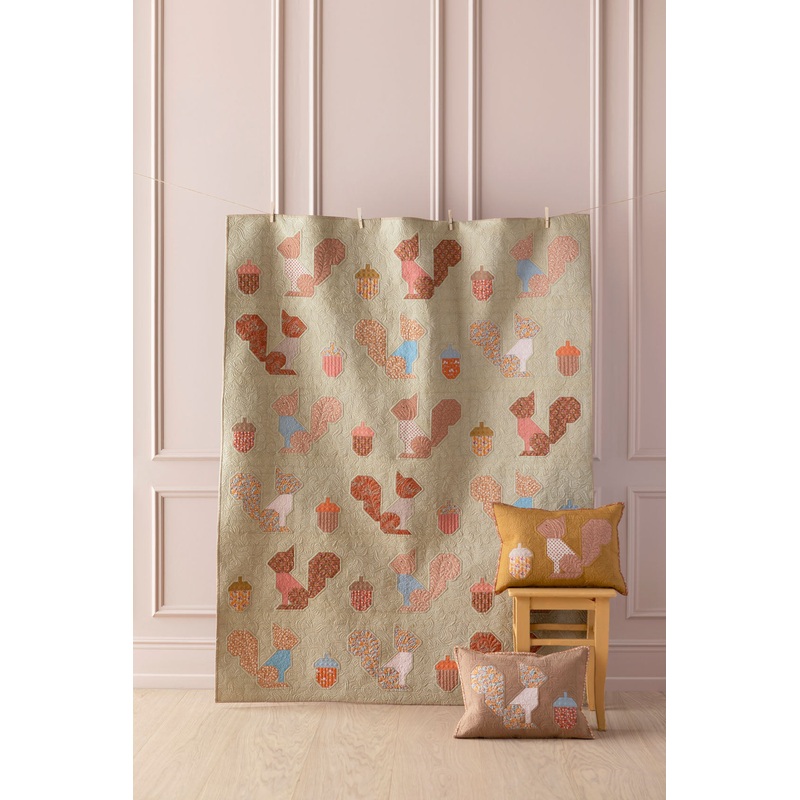Tilda Creating Memories Squirrel Quilt KIT