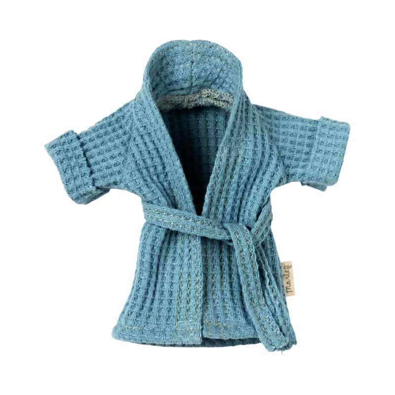 Maileg Bathrobe Dusty Blue
