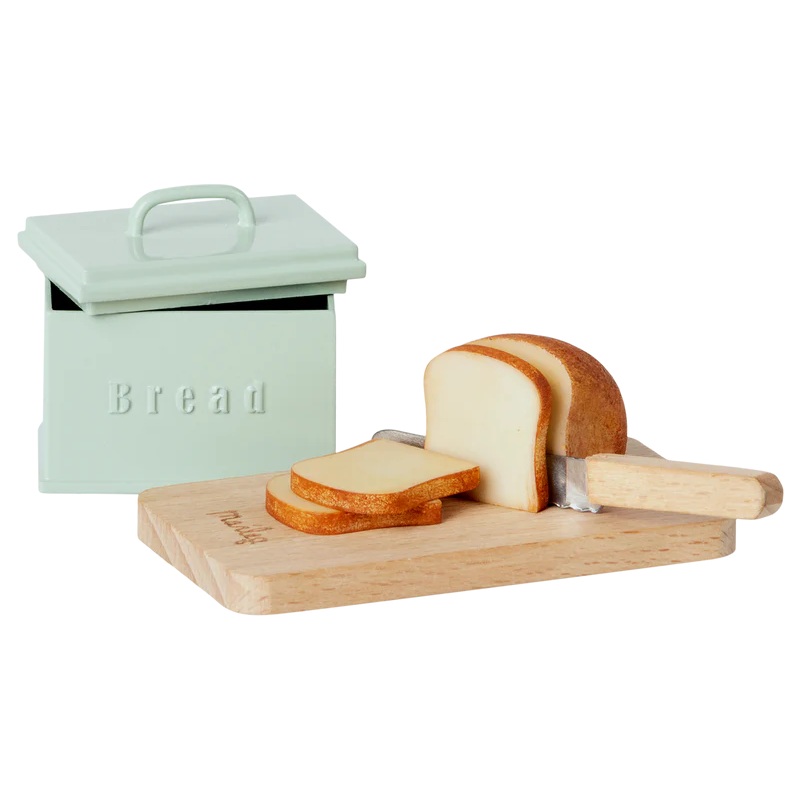 Maileg Bread Box with Utensils