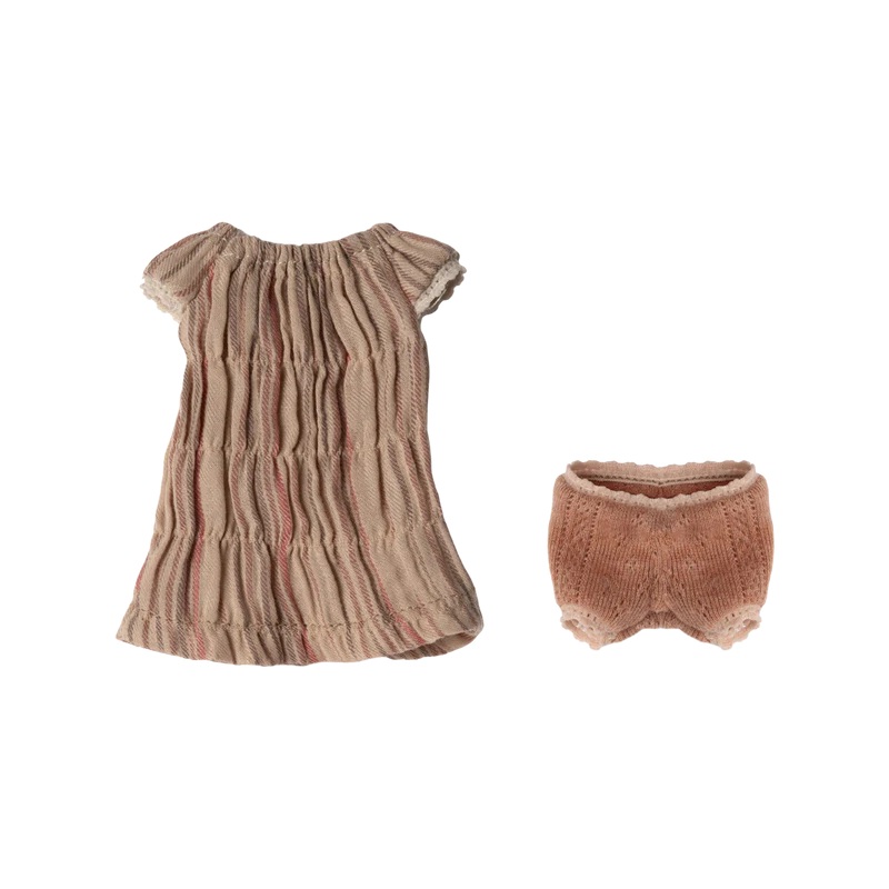 Maileg Dress and Underwear, Size 1
