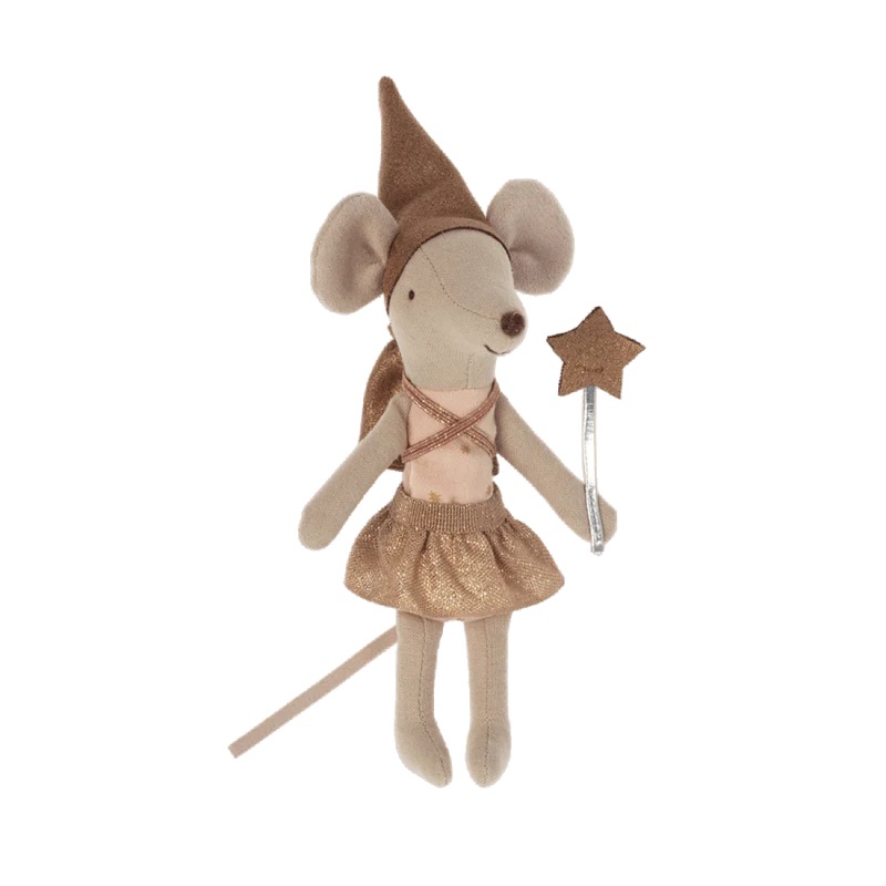 Maileg Tooth Fairy Mouse in Matchbox-Rose