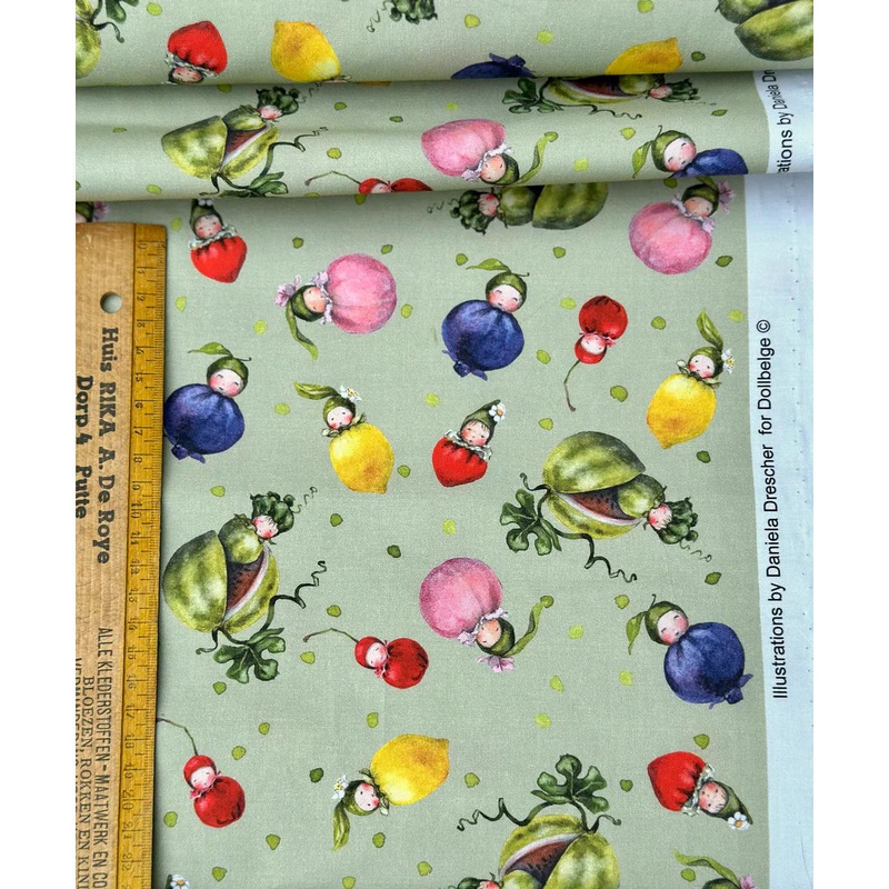 Dollbelge Fabric Fruits Fabric