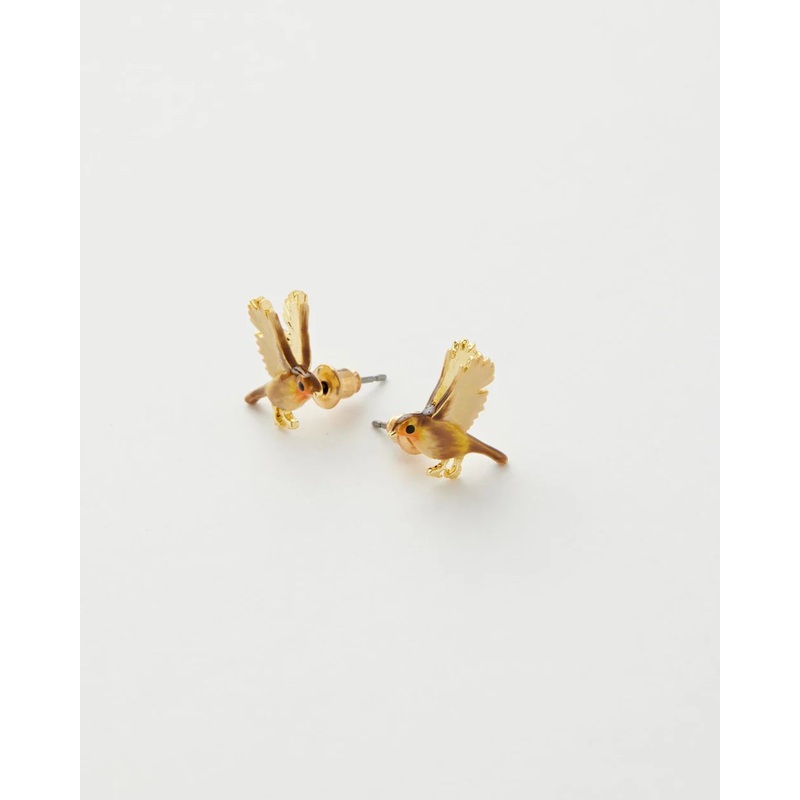 Fable England Flying Robin Earrings