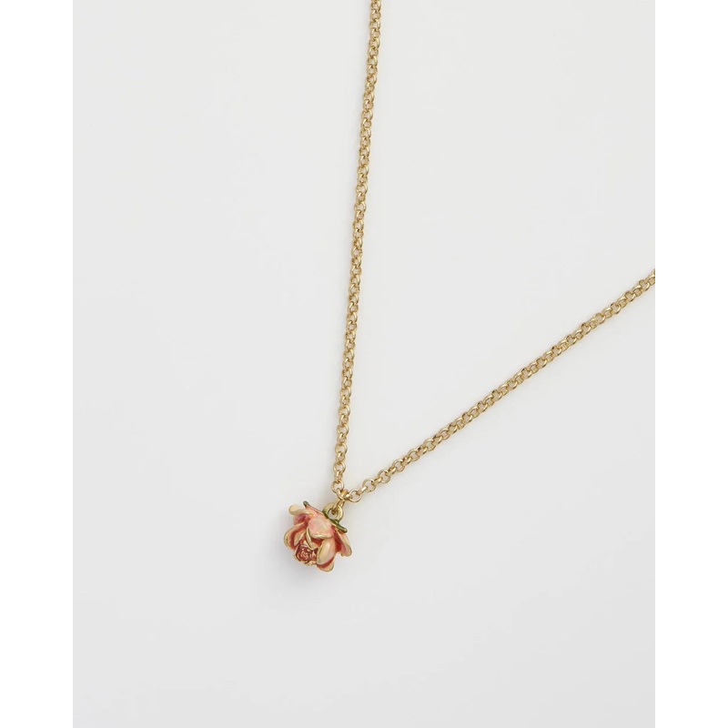 Fable England Rose Bud Necklace