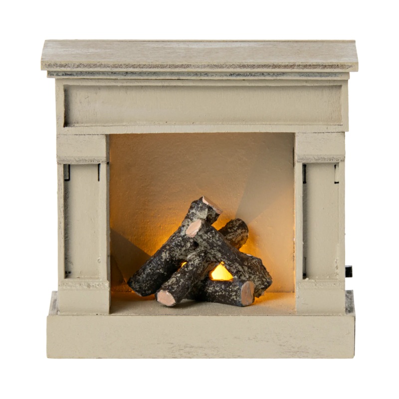 Maileg Fireplace-Mouse