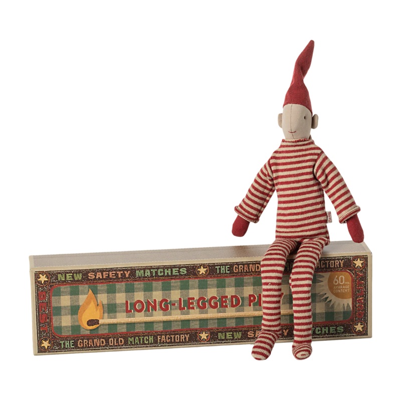 Maileg Long Legged Pixy in Matchbox, small