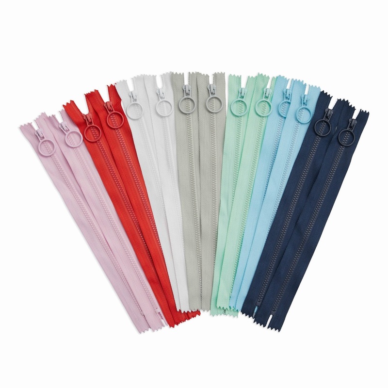 16″ Hoop Pull Zipper (2 pack)