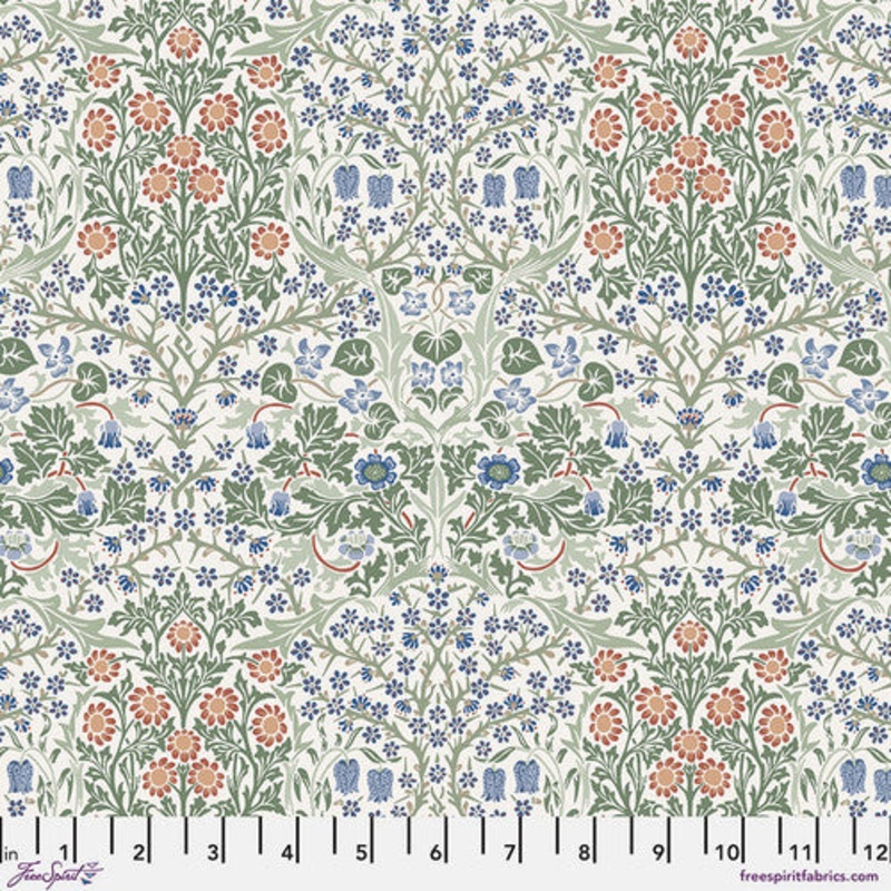 Bexleyheath By Morris & Co. Blackthorn Multi COTTON LAWN
