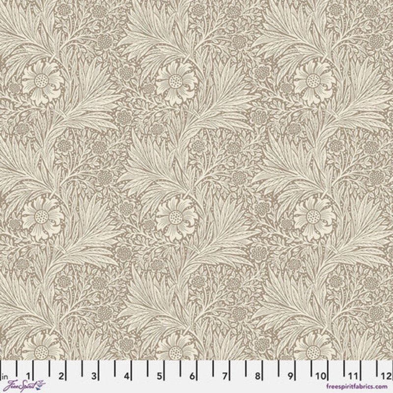 Bexleyheath By Morris & Co. Marigold Biscuit COTTON LAWN