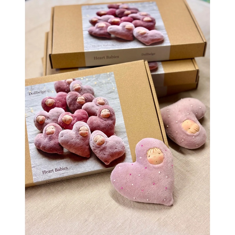 Dollbelge Doll Kit: Heart Babies