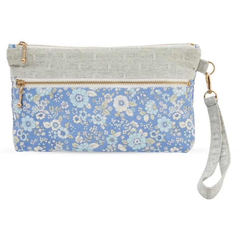 Double Zip Wristlet Kit