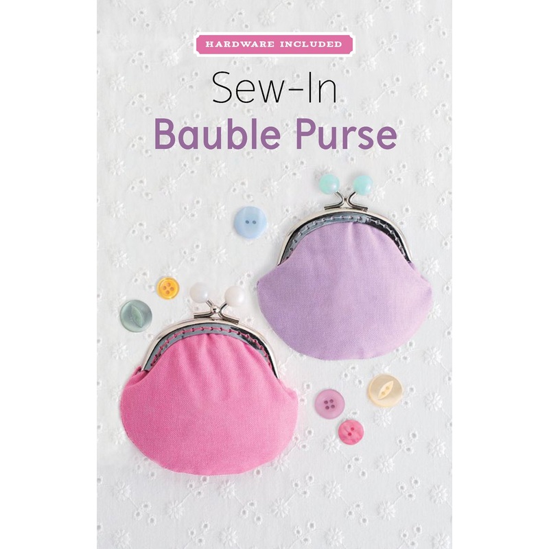 Sew-In Bauble Purse
