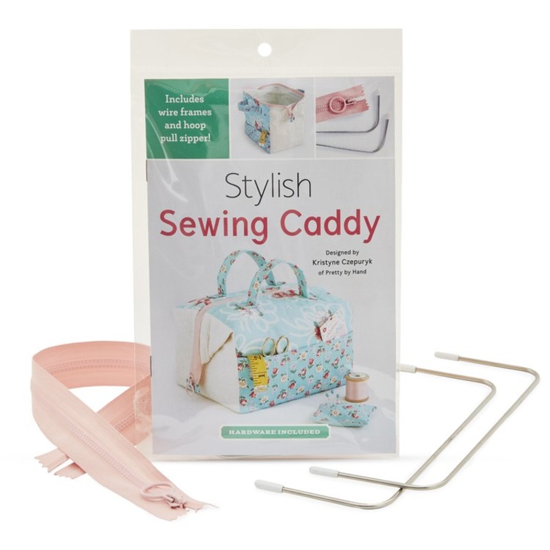 Sewing Caddy: Pattern, Clasp and Zipper Kit