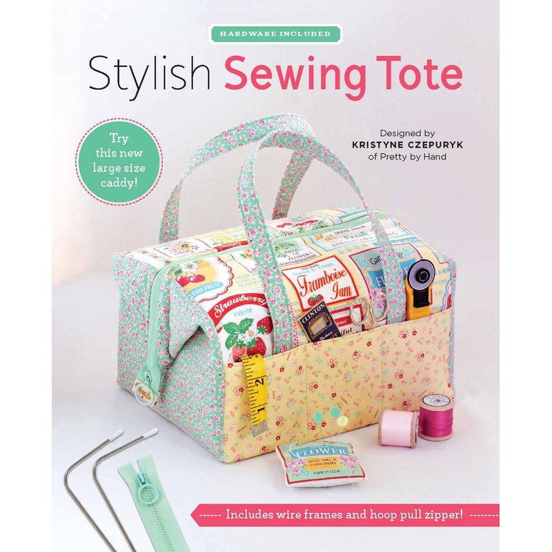 Sewing Tote: Pattern, Clasp and Zipper Kit
