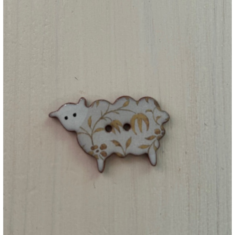 Stockwell Ceramics Button 40 Sheep