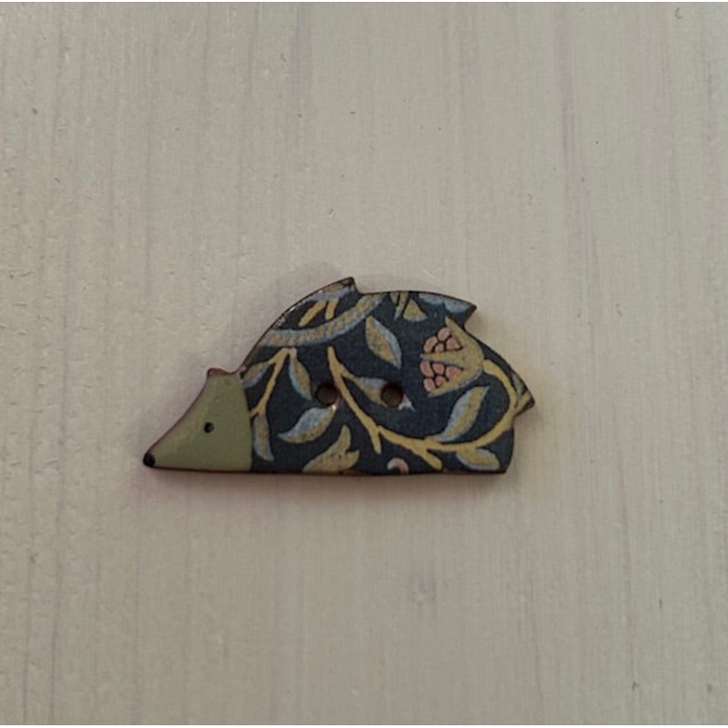 Stockwell Ceramics Button 41 Hedgehog