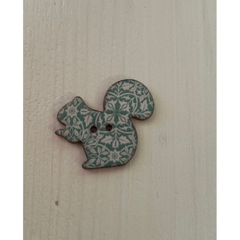 Stockwell Ceramics Button 47 Squirrel
