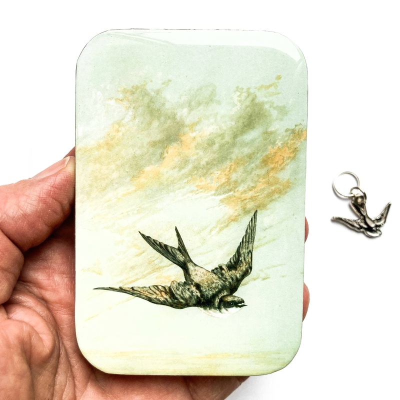 Swallow Notions Tin